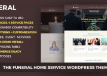 Funeral Service Responsive WordPress Theme