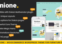 Furnione - WooCommerce WordPress Theme for Furniture Store