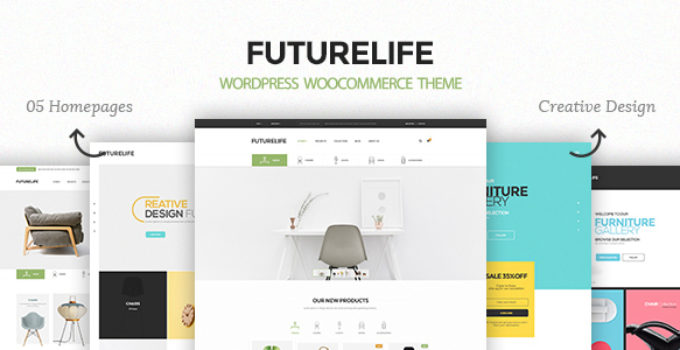 Futurelife – Responsive WordPress Woocommerce Theme