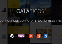 Galaticos - Multipurpose Corporate WordPress Theme