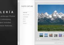 Galleria - Photography and Portfolio Theme