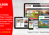 Gameleon - WordPress Arcade Theme & News Magazine