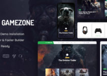 Gamezone | Gaming Blog & Store WordPress Theme