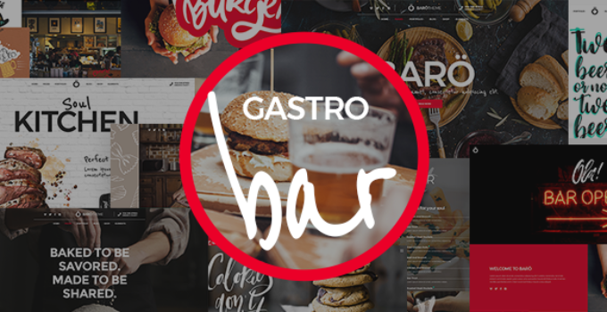 GastroBar - A Multi-concept Theme for Bars and Pubs