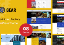 Gear - Factory and Industry Business WordPress Theme