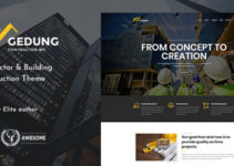 Gedung | Contractor & Building Construction Theme