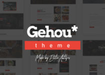 Gehou - A Modern Restaurant & Cafe Theme