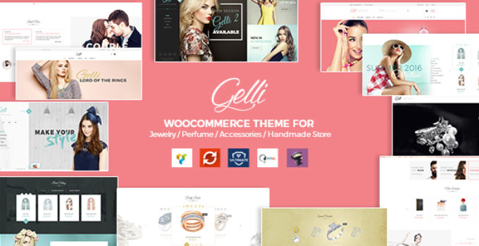 Gelli - WooCommerce Theme for Jewelry / Perfume / Accessories / Handmade Store