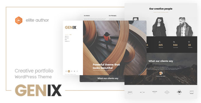 Genix - Creative Portfolio WordPress Theme