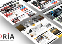 Gloria - Responsive eCommerce News Magazine Newspaper WordPress Theme