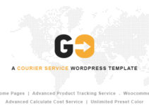 GO Courier– A Courier & Delivery Service WordPress Theme