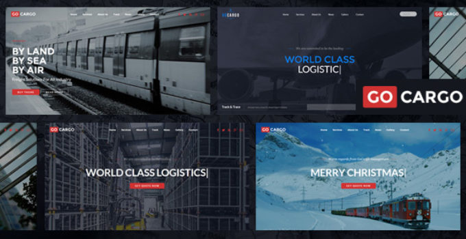GoCargo - Freight, Logistics & Transportation WordPress Theme