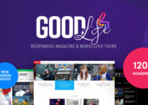 GoodLife - Magazine & Newspaper WordPress Theme