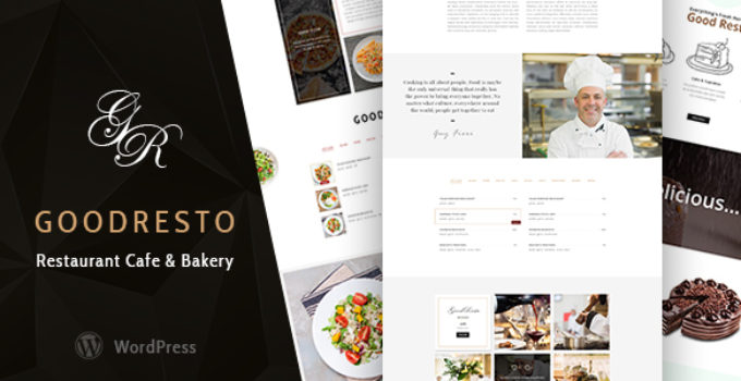 GoodResto - Restaurant WordPress Theme + Woocommerce