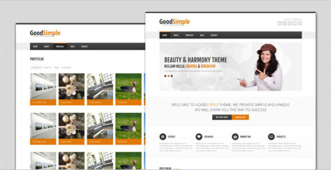 GoodSimple - Clean Business WordPress Theme