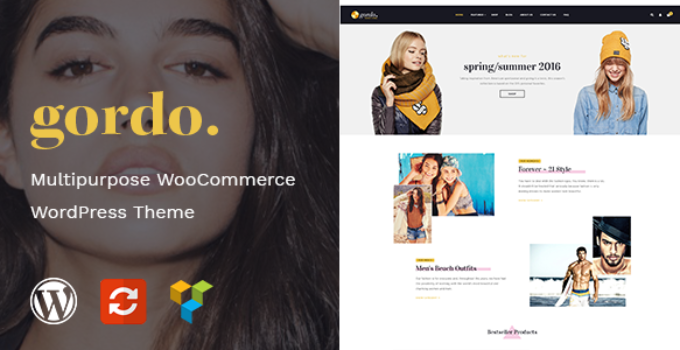 Gordo - Fashion Responsive WooCommerce WordPress Theme