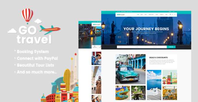 GoTravel - Travel Agency & Tourism Theme