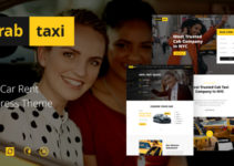 Grab Taxi | Online Taxi Service WordPress Theme