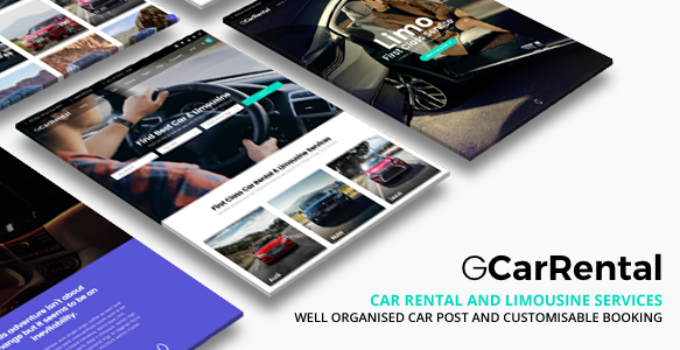 Grand Car Rental | Limousine Car Rental WordPress