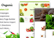 Green Organic - Organic Store & Bakery WooCommerce WordPress Theme
