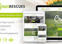 Green Rescues - Environment Protection WordPress Theme