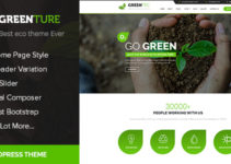 Greenture - Environment / Non-Profit WordPress Theme