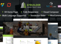 GTBuilder - Construction & Building WordPress Theme