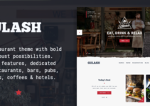 Gulash - delicious restaurant & coffee theme