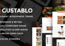 Gustablo | Restaurant & Cafe Responsive WordPress Theme
