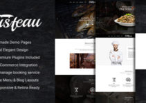 Gusteau – Elegant Food - Coffee and Restaurant WordPress Theme