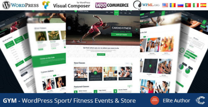 GYM - Sport Fitness Bootstrap Responsive Theme