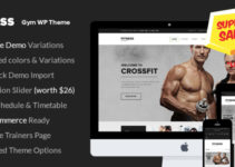 Gym WordPress Theme | Fitness
