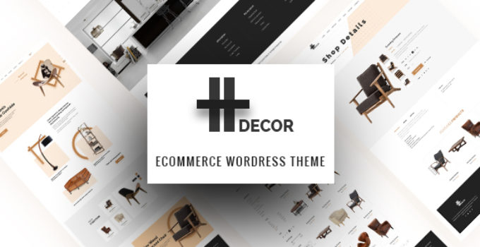 H Decor - Creative WP Theme for Furniture Business Online