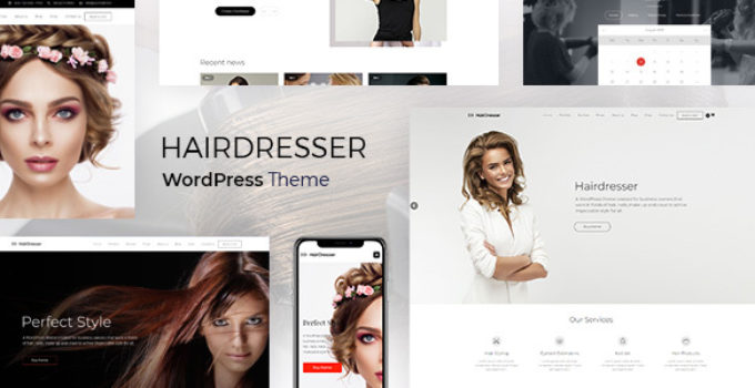 Hairdresser - Hair Salon WordPress theme