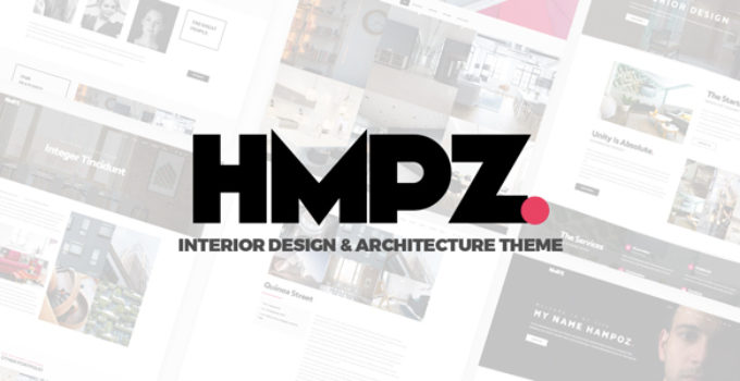 Hampoz - Responsive Interior Design & Architecture Theme