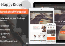 Happy Rider - Horse Riding School WordPress Theme
