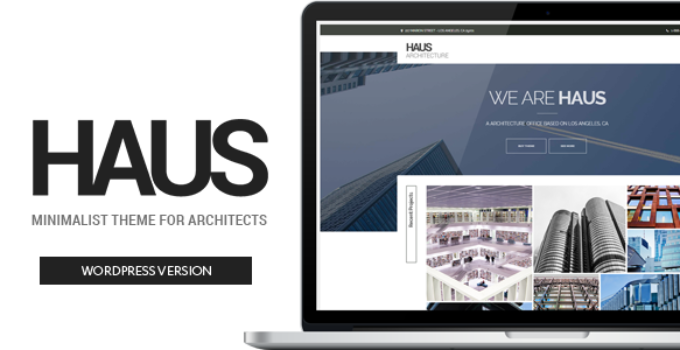 Haus - Architecture Theme for Architects