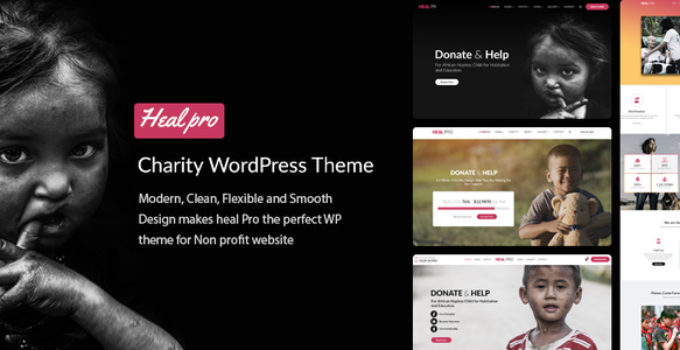 Heal Pro- Multipurpose Charity WordPress Theme