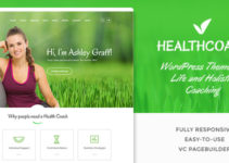 Health Coach - Life Coach WordPress theme for Personal Trainer