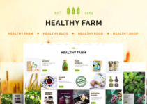 Healthy Farm | Food & Agriculture WordPress Theme