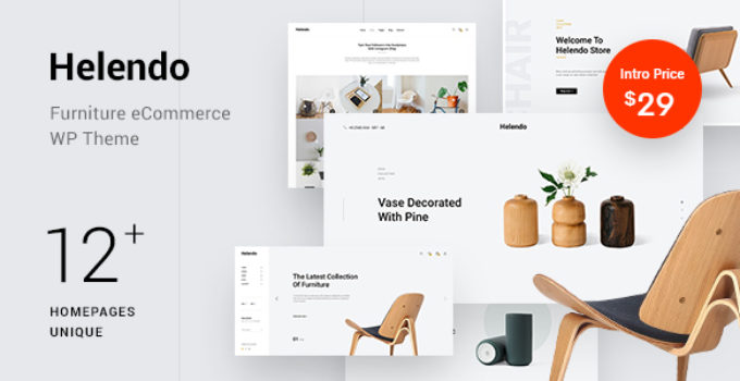 Helendo - Furniture eCommerce WordPress Theme