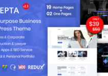 Hepta Business - Multipurpose Business WordPress Theme