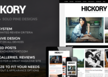 Hickory - A WordPress Magazine Theme