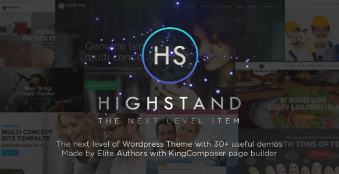 Highstand - Responsive MultiPurpose WordPress Theme
