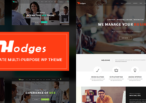 Hodges | Modern Business & Corporate Multi-Purpose WordPress Theme