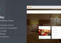 Holiday - Hotel WordPress Theme