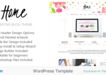 Home Blogger - Creative Shop Theme