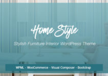 Homestyle | Responsive Furniture Interior WordPress Theme