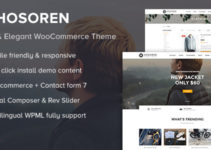 Hosoren - Clean & Elegant WooCommerce Theme