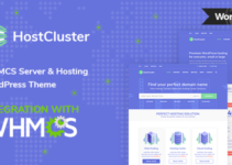HostCluster - WHMCS Server & Hosting WordPress Theme